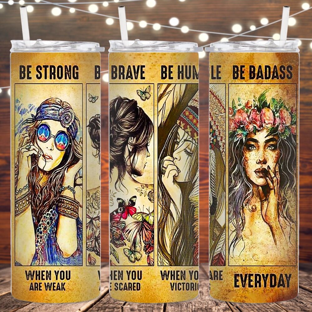 Powerful Women Stainless Steel Insulated Tumbler